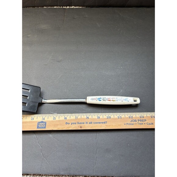 VtG Floral Friendship Slotted Spatula Turner 13" Retro Kitchen Utensil Rare - Picture 9 of 10